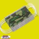 Wegwerp mondkapje Camouflage | mondkapjes | Wegwerp | Leger | Camouflage | groen | leger mondkapje