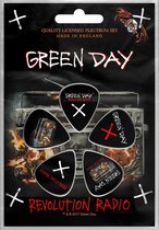 Green Day Plectrum Revolution Radio Set van 5 Multicolours