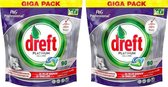 Dreft Vaatwastabletten Platinum Regular - 2 x 90 stuks - Voordeel