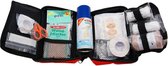 Zeer complete EHBO kit voor sport of noodsituaties, 43-delig met oa: verband, koelspray en kompressen, Survival kit outdoor noodpakket - Ehbo koffer sport – Ehbo tas sport – Ehbo s