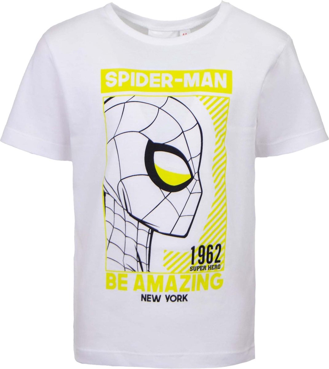 Spider-Man - T-shirt - Wit - 3 jaar - 98cm