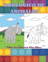 ZOOLOGICO DE ANIMALES - Libro De Colorear Para Ninos