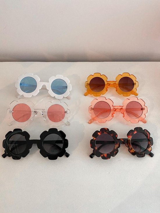 Bloem zonnebril roze - Kinderen - Baby - Fashion - Cool - Flower | bol.com