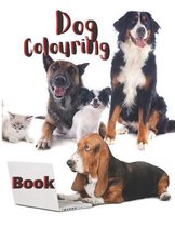 Dog colouring book
