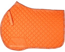 ZADELDEK EVENTING - oranje - pony