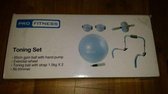 4in1 ProFitness Toningset gymball exercisewheel abtrimmer 2 toningballs