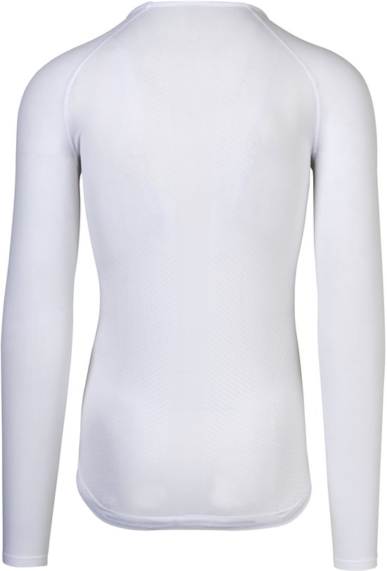 AGU Base Layer LS - Thermoshirt - Ondershirt - Unisex - Wit - XXL - Naadloos - Ademend - Sneldrogend - Polygiene techniek — afbeelding 4