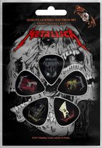 Metallica plectrum Guitars Set van 5 plectrums 0.80 mm