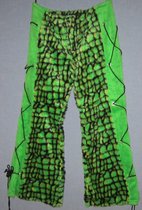verkleedkleding 1096, krokodillenbroek , volwassenen, groen, maat 42