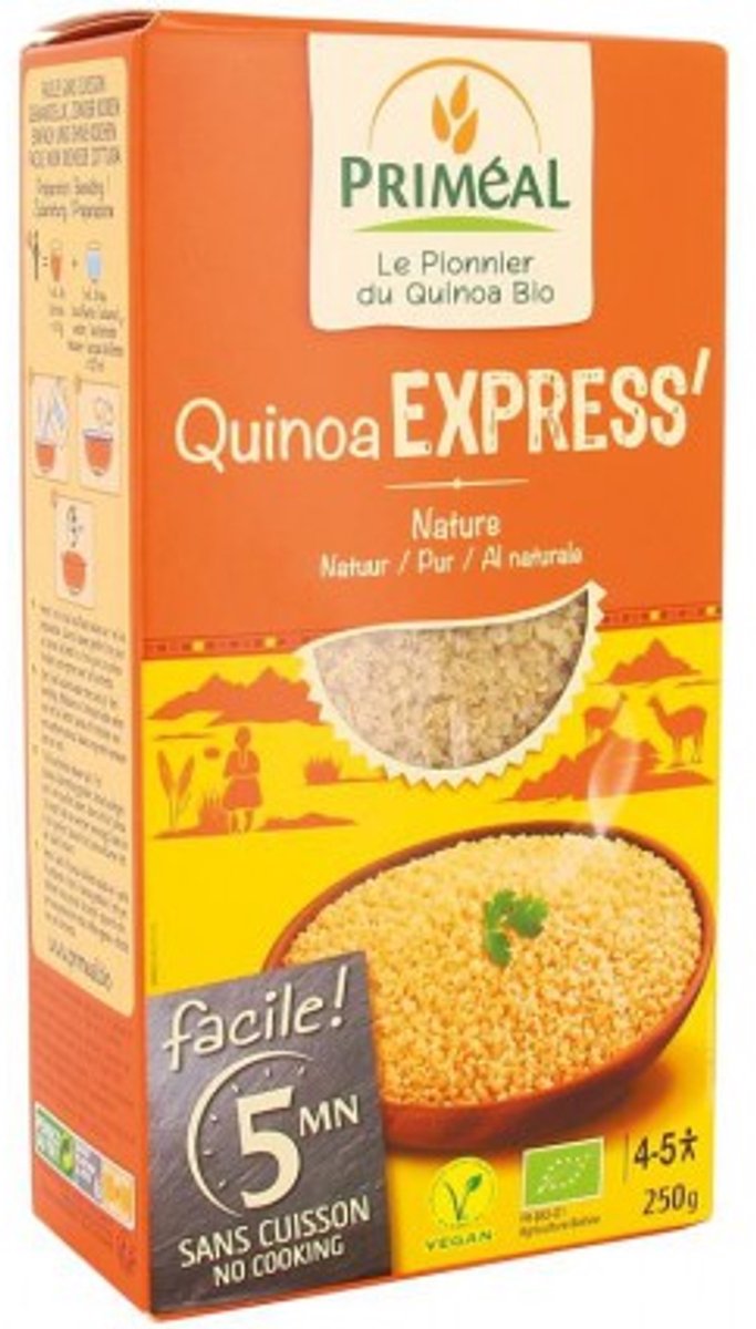 Primeal Quinoa express puur natuur 250 gram