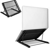 Laptopstandaard, laptop koelstandaards draagbare ventilatie verstelbare hoogte universele ergonomische lade voor iM (AC) / notebook / tablet overige 7-15.6 "laptop zwart
