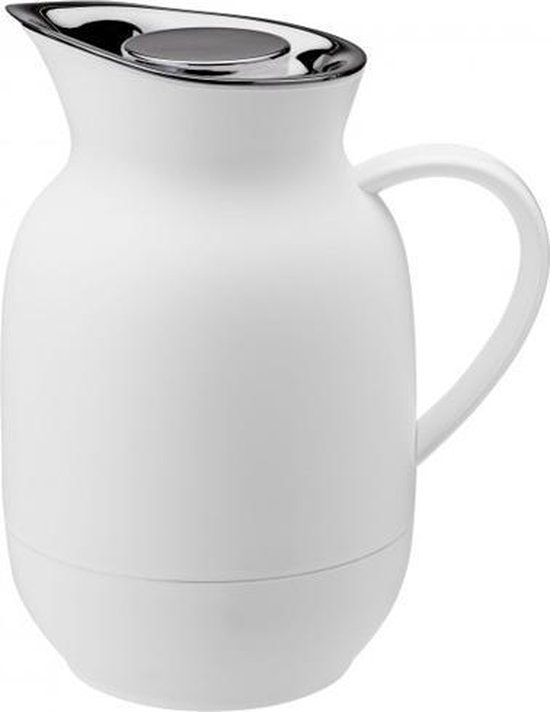 Stelton Thermoskan voor koffie Amphora Soft White 1 Liter