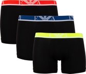 EA7 Boxershorts (3-Pack) Onderbroek - Mannen - zwart/wit/rood/blauw