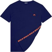 My Brand Logo T-Shirt Navy/Orange - XS