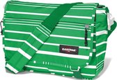Eastpak Delegate Schoudertas 20L - Groen Wit Gestreept