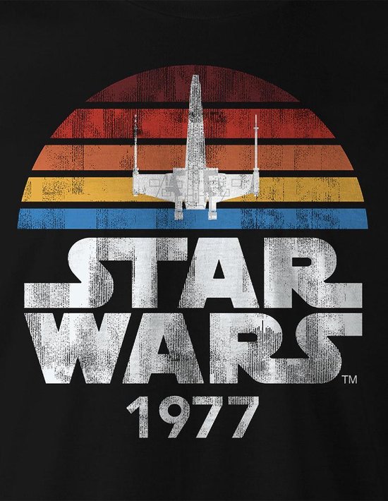 openbaring verantwoordelijkheid Kennis maken Star Wars shirt – 1977 Retro maat M | bol.com