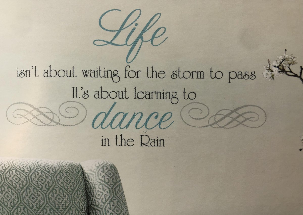 Muursticker I Life isn't about waiting for the storm I Removable I Repositionable I Sticker