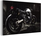 Wanddecoratie Metaal - Aluminium Schilderij Industrieel - Prachtige afbeelding van een mooie motor - 120x80 cm - Dibond - Foto op aluminium - Industriële muurdecoratie - Voor de woonkamer/slaapkamer