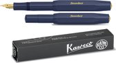 Kaweco Vulpen Sport Classic Navy Fountain Pen met extra doosje vullingen - Breed