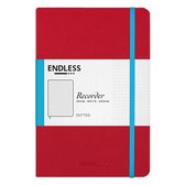 Endless Recorder Notebook Crimson Sky - Dotted