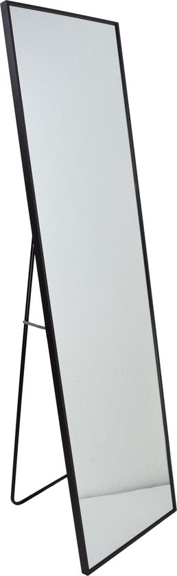 Fragix York Miroir sur pied/suspendu - Zwart - Aluminium - 150x40
