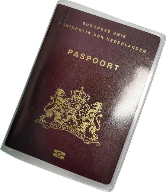 EXXO # 09860 Housse passeport – Pochette passeport – Transparent – 1 pièce  | bol