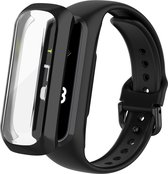 YONO Bumper geschikt voor Galaxy Fit 2 – Siliconen Case – Screenprotector Hoesje – Zwart