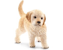 Schleich Golden Retriever welp 16396 - Hond Speelfiguur - Farm World - 4,6 x 2,1 x 3,4 cm