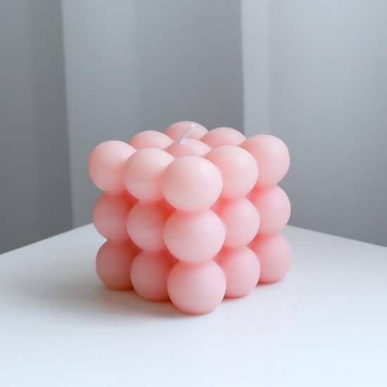 Bubbel Kaarsen ( roze ) - Bubble Kaars - Bubble Kaars - Bubble Candle - Bubbelkaars - Bubbelkaarsen - Geurkaarsen - Geurkaars - Sfeerlicht - Decoratieve Kaars - Figuurkaars - TFS®