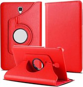 Samsung Tab S4 10.5 Hoesje - Draaibare Tab S4 Hoes Case Cover voor de Samsung Galaxy Tablet S4 (2018) - 10.5 inch - Rood