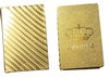Afbeelding van het spelletje Waterpoof PVC Speelkaarten - 54 delig - Golden King - Goud