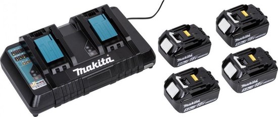 Makita DLM533PT4 Accu Grasmaaier 53cm 2x18V 5.0Ah — afbeelding 3