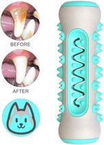 Tandenborstel - Rubber Bot - Honden - Hond - Kauwen - Speelgoed - Maaltand Borstel - Stok - Tand Care - Voor Medium Grote Honden