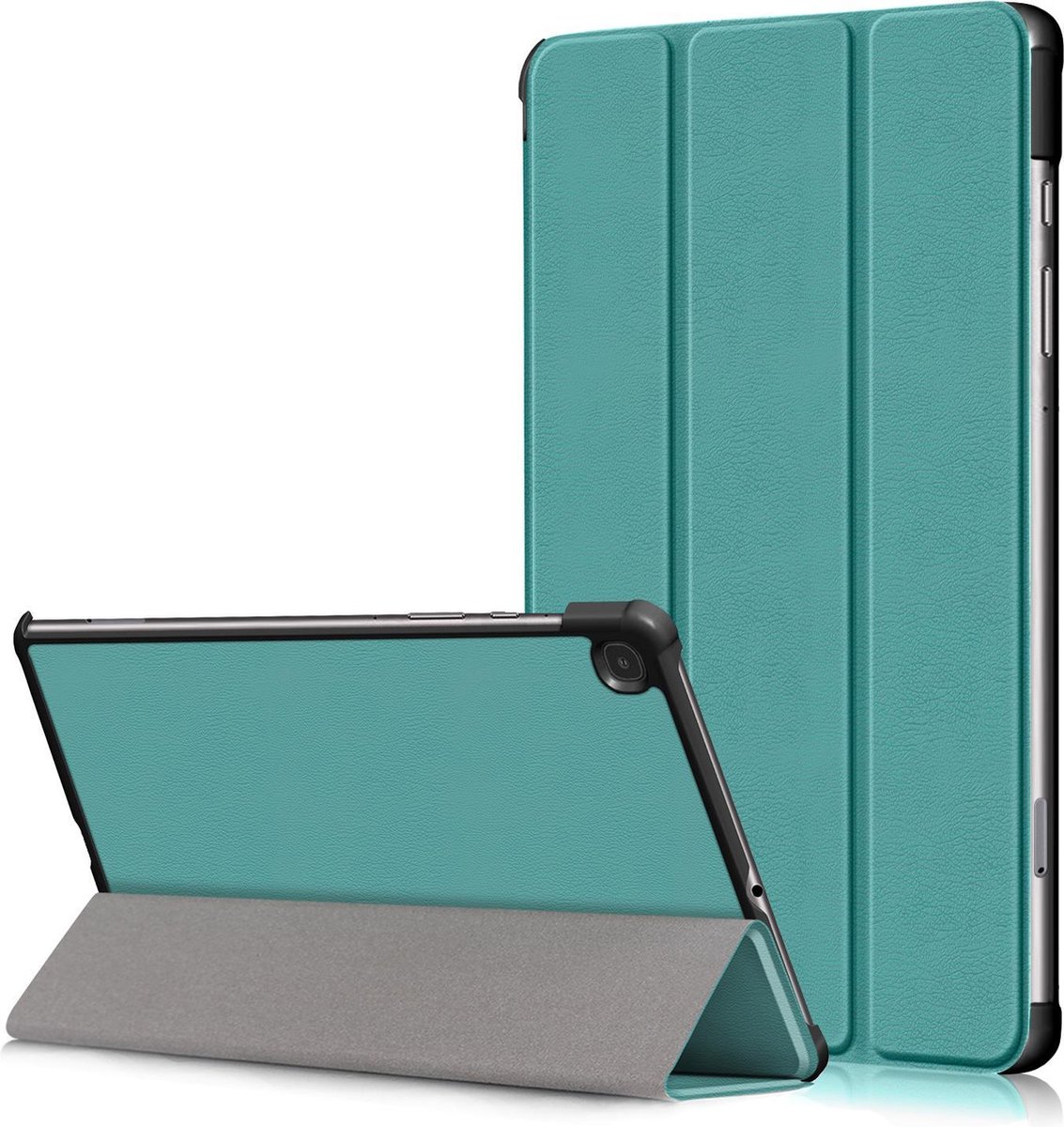 Hoesje Samsung Galaxy Tab A7 2020 - 10.4 inch - Samsung Galaxy Tab A7 2022 - Tri Fold Cover Turquoise