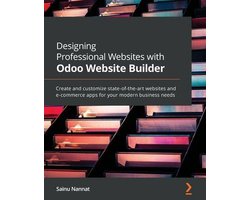 Omslag van Designing Professional Websites with Odoo Website Builder