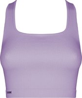 MAGIC Bodyfashion Lounge Crop Tanktop Lavender Vrouwen - Maat XL