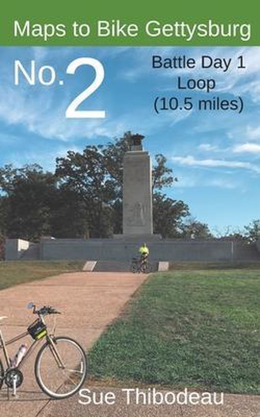 Maps to Bike Gettysburg No. 2 - cover