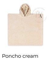 Poncho Cream Maat L (2 t/m 4 jaar)