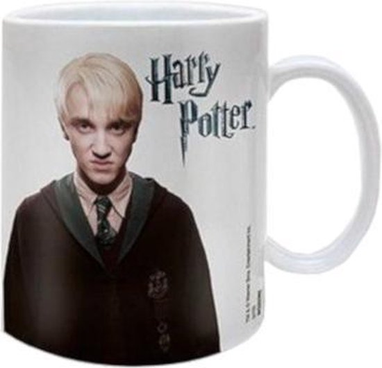 Harry Potter Mok Draco Malfidus 325 Ml Keramiek Wit - Harry Potter