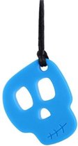Kauw ketting - Schedel - Blauw