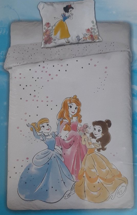 Disney Princess dekbedovertrek - 140x200 Prinses dekbed - prinsessen  dekbedhoes... | bol.com