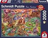 Schmidt Spiele 58971 puzzel Legpuzzel 2000 stuk(s) Fantasie