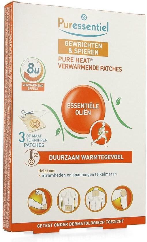 Puressentiel Gewrichten & Spieren Verwarmende Patch Onderrug 2 Pleister