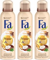 Fa Mousse & Oil Kakaobutter Doucheschuim Multi Pack - 3 x 200 ml