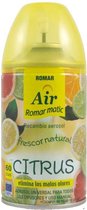 Romar Luchtverfrisser Navulling "Citrus" 250ml