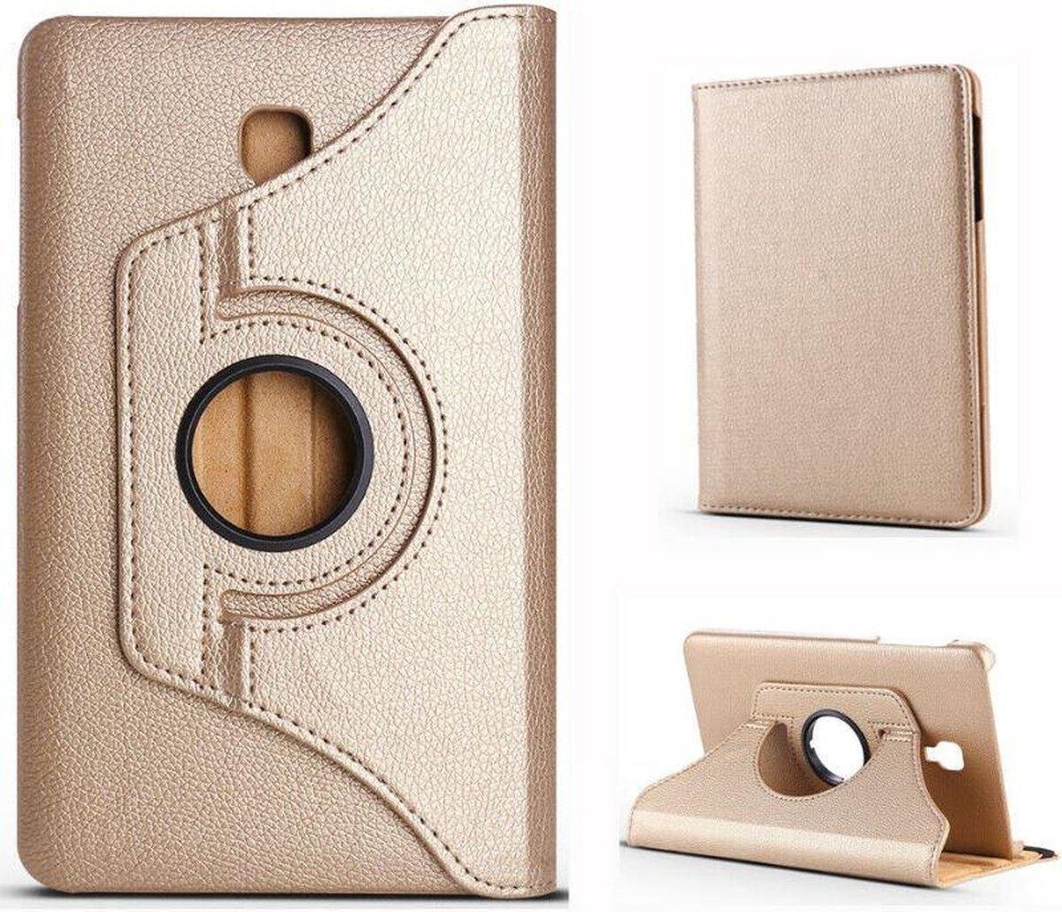 Samsung Tab A 8.0 (2017) Hoesje - Draaibare Tab A 8.0 Hoes Case Cover voor de Samsung Galaxy Tablet A 8.0 2017 - 8 inch - Goud