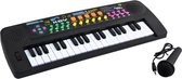 Keyboard met 37 toetsen - Speelgoed muziek piano - met microfoon