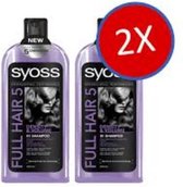 Syoss Shampoo – Pure Fresh - 2 x 440 ml - Vrij van siliconen, parabenen, minerale oliën en kunstmatige kleurstoffen.