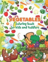 vegetables coloring book for kids and toddlers