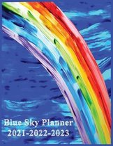 Blue Sky Planner 2021-2022-2023: Planners Weekly and Monthly Planner and Organizer